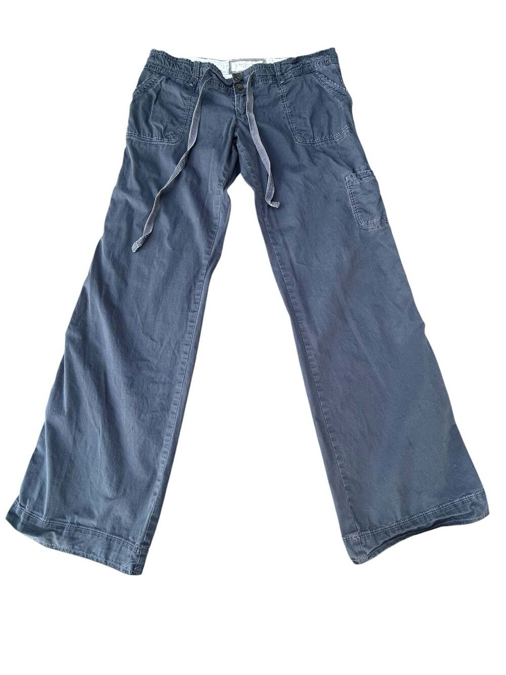 Abercrombie & Fitch Women's Cargo Pants Size 4 Navy Blue